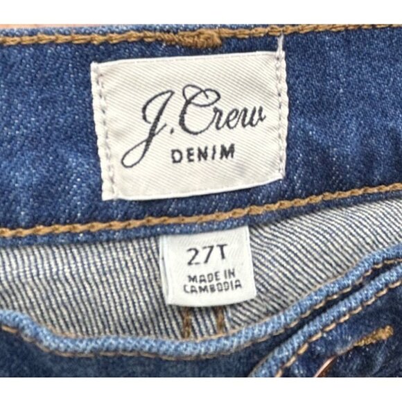 NWT J Crew Slim Boyfriend Jeans in Medium Blue 27T - Picture 5 of 5